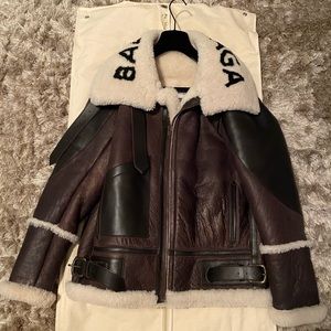 BALENCIAGA COCOON AVIATOR JACKET
